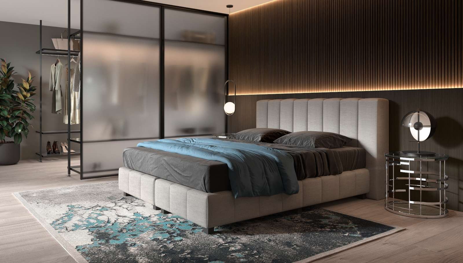 Chambres confortables modernes et design